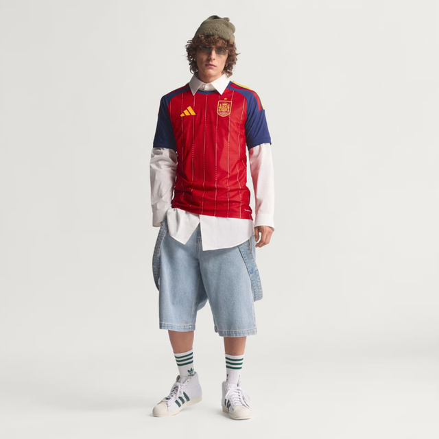 Buy ADIDAS Spain 26 Home Authentic Jersey Online in Nepal - Online Shopping Nepal - Online Clothing Shop Nepal