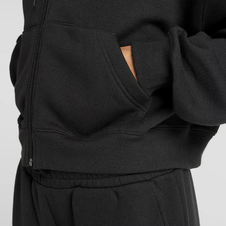 NEW BALANCE Fleece Full Zip Hooded Jacket - Aadima Nepal -online shopping Nepal - Fashion -Buy Clothing Online in Nepal