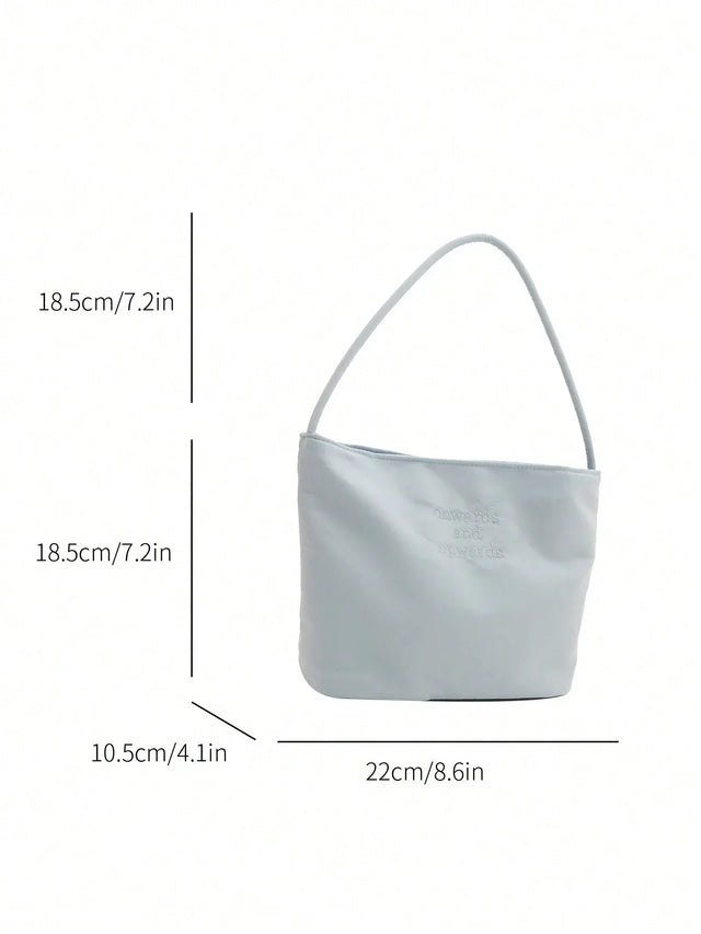 Nylon Letter Print Crossbody Bag - Aadima Nepal -online shopping Nepal - Fashion -Buy Clothing Online in Nepal