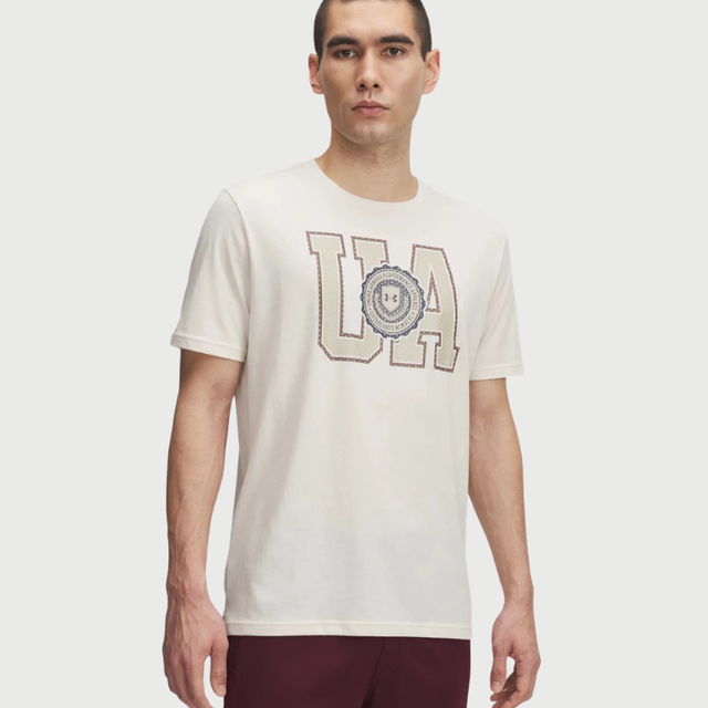 Buy Under Armour College Cross Logo Men's SS T-Shirt Online in Nepal - Online Shopping Nepal - Online Clothing Shop Nepal
