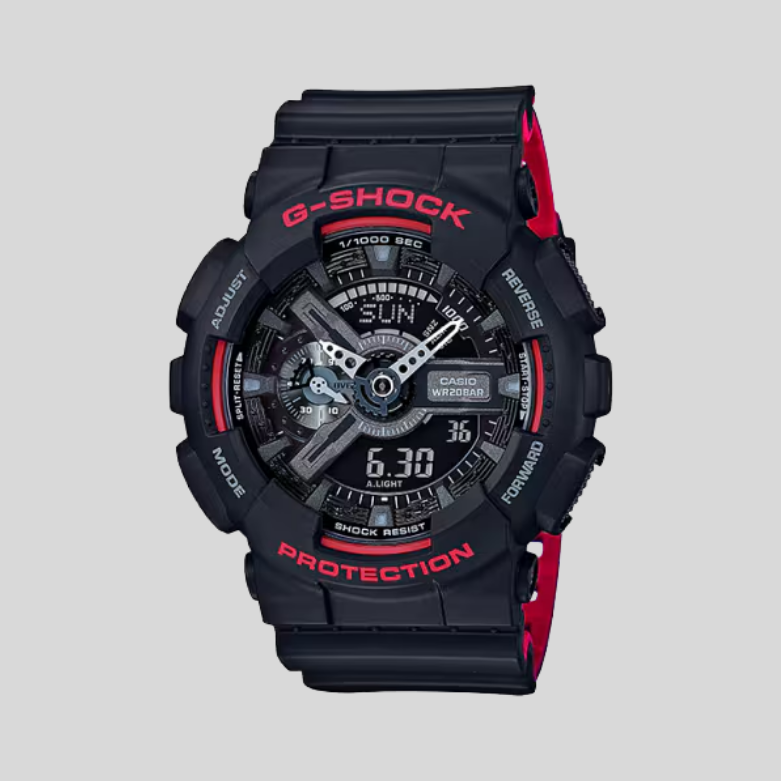 Buy CASSIO GA-110HR-1A ANALOG-DIGITAL WATCH Online in Nepal - Online Shopping Nepal - Online Clothing Shop Nepal