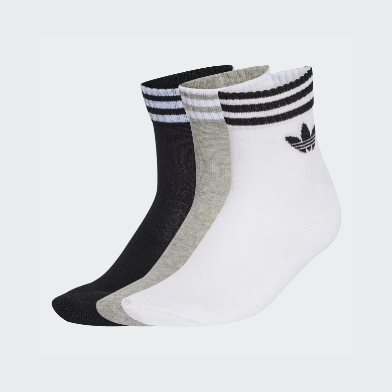 Buy ADIDAS 3-Stripes Ankle Socks 3 Pairs Online in Nepal - Online Shopping Nepal - Online Clothing Shop Nepal