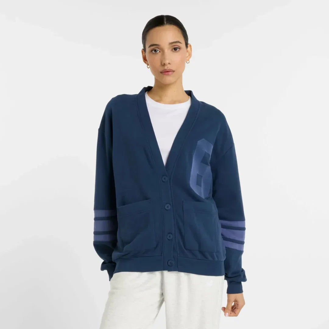 New Balance French Terry Cardigan - Aadima Nepal -online shopping Nepal - Fashion -Buy Clothing Online in Nepal
