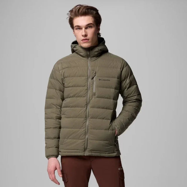 Columbia Drift PeakTM Stretch Down Hooded Jacket - Aadima Nepal -online shopping Nepal - Fashion -Buy Clothing Online in Nepal