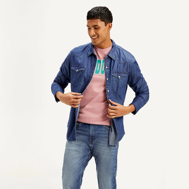 Solid Regular Fit Casual Shirt - Aadima Nepal -online shopping Nepal - Fashion -Buy Clothing Online in Nepal