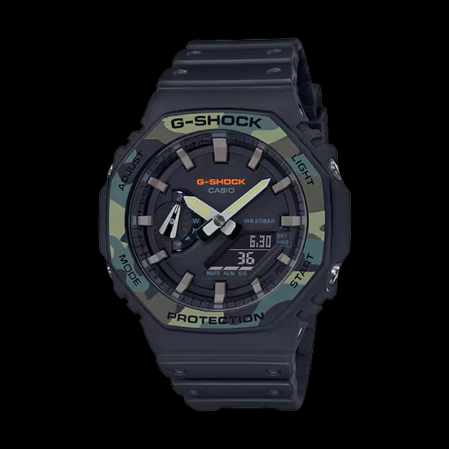 Buy CASIO G-SHOCK ANALOG-DIGITAL WATCH GA-2100SU-1A Online in Nepal - Online Shopping Nepal - Online Clothing Shop Nepal