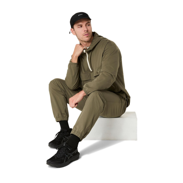 Buy ASICS DOUBLE WEAVE RELAXED PULL OVER JACKET Online in Nepal - Online Shopping Nepal - Online Clothing Shop Nepal