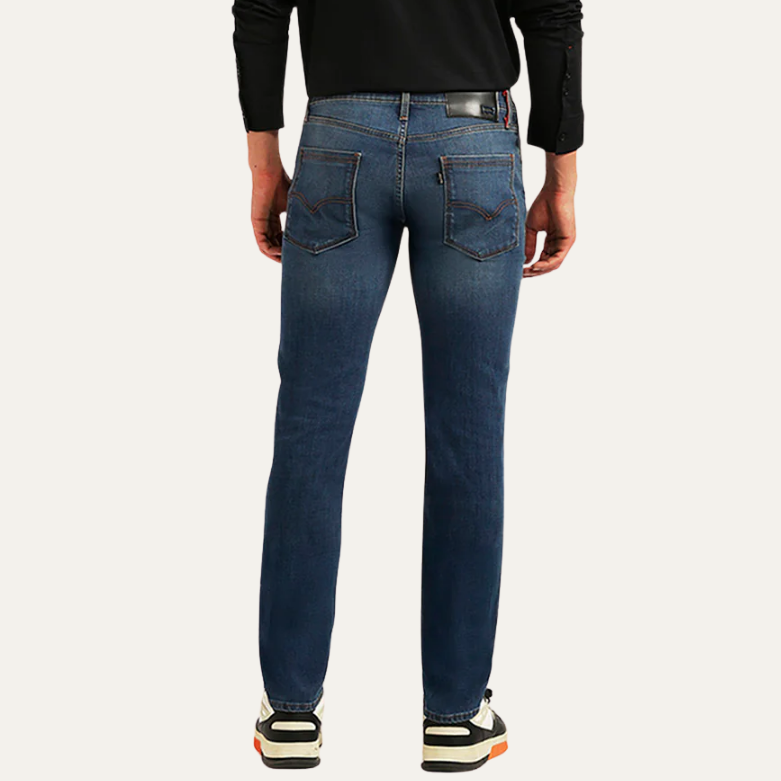 Buy Men's Redloop 511 Blue Slim Fit Mid Rise Jeans Online in Nepal - Online Shopping Nepal - Online Clothing Shop Nepal