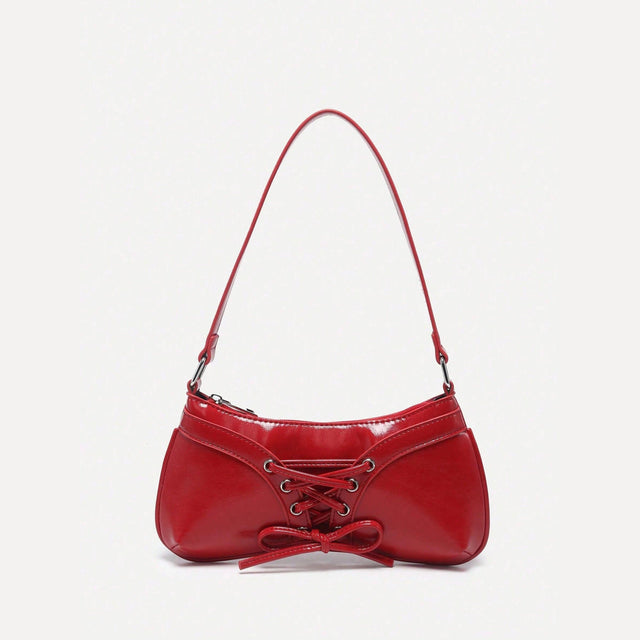 Buy Red Bow Cross Body Bag Online in Nepal Shop this stylish Red Bow Cross Body Bag online in Nepal. Perfect for any outfit with its elegant bow design and practical crossbody style.