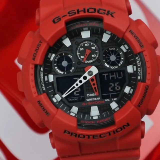 Buy Casio G-Shock Analog Digital Watch GA100B-4A Online in Nepal - Online Shopping Nepal - Online Clothing Shop Nepal