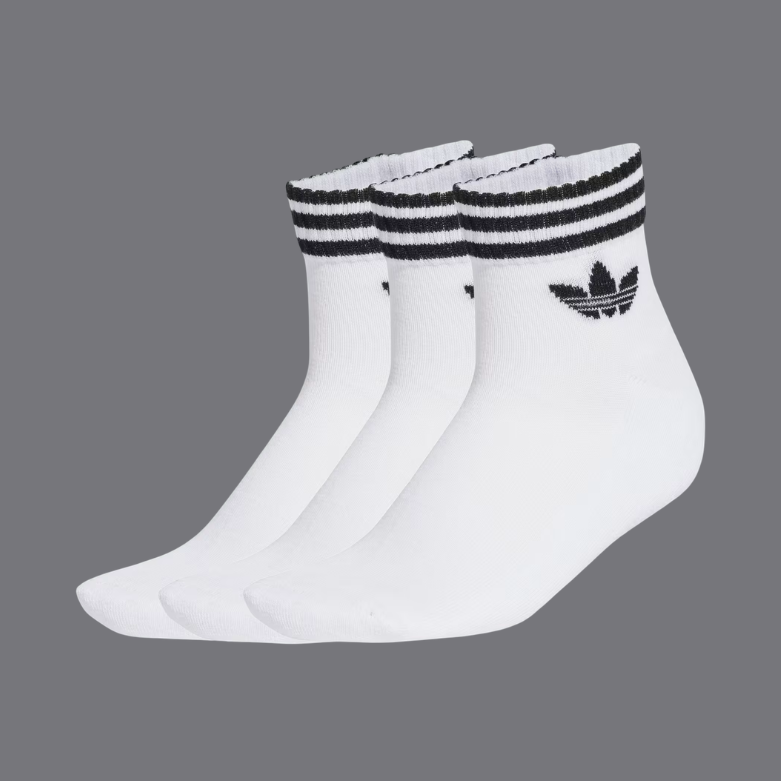Buy ADIDAS 3-Stripes Ankle Socks 3 Pairs Online in Nepal - Online Shopping Nepal - Online Clothing Shop Nepal