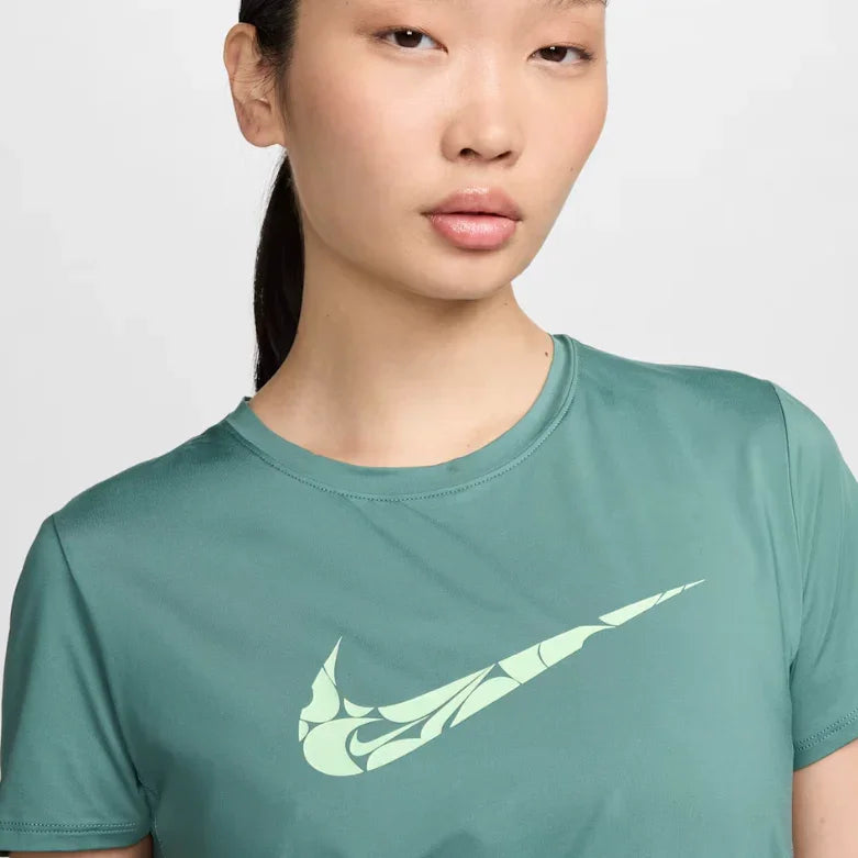 Nike One Swoosh Dri-FIT Short-Sleeve Running Top - Aadima Nepal -online shopping Nepal - Fashion -Buy Clothing Online in Nepal
