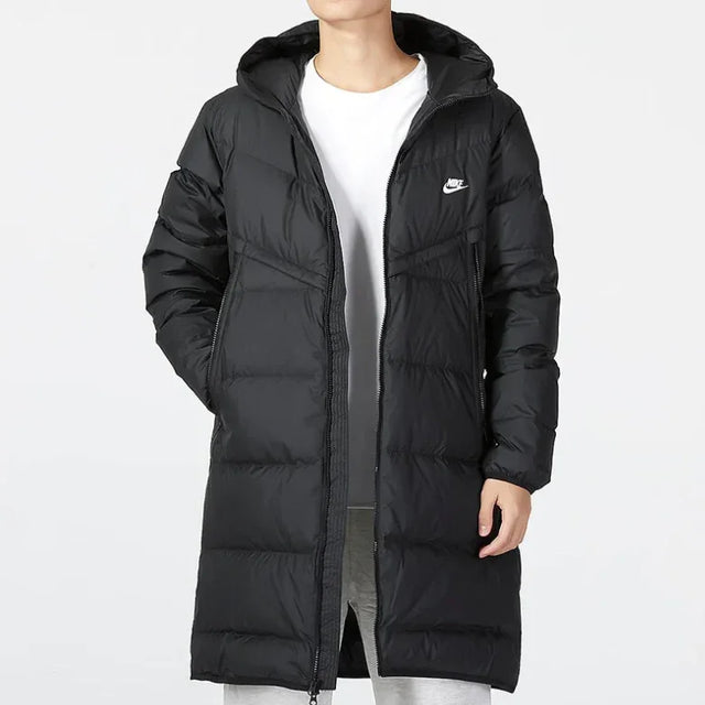 Nike Hooded Puffer Long Coat - Aadima Nepal -online shopping Nepal - Fashion -Buy Clothing Online in Nepal