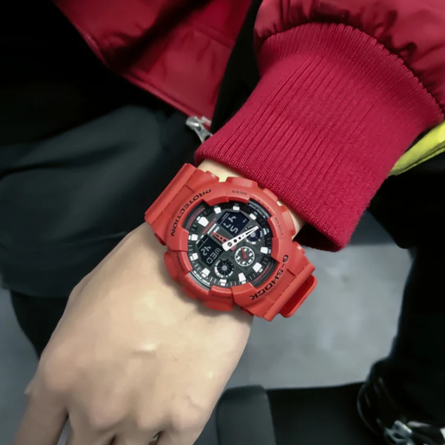 Buy Casio G-Shock Analog Digital Watch GA100B-4A Online in Nepal - Online Shopping Nepal - Online Clothing Shop Nepal