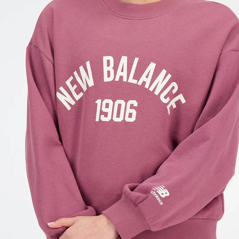 NEW BALANCE Essentials Varsity Fleece Crew - Aadima Nepal -online shopping Nepal - Fashion -Buy Clothing Online in Nepal