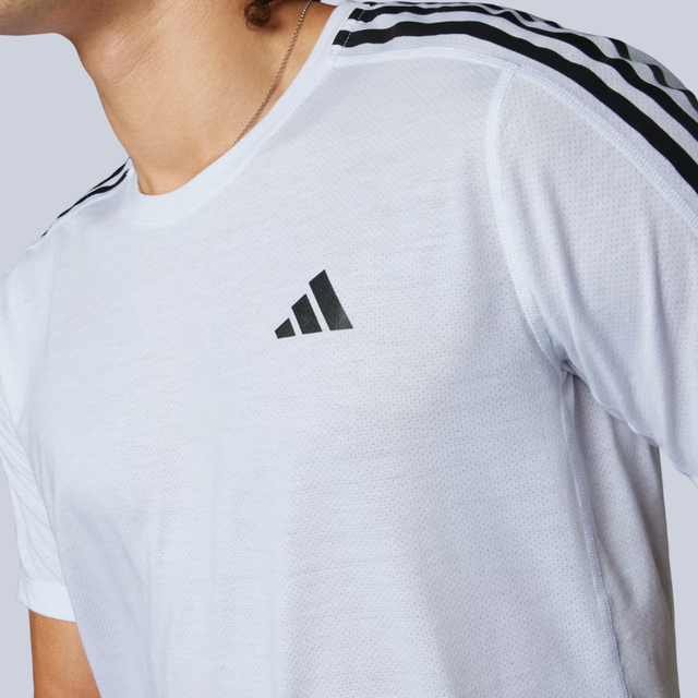 Buy Adidas Own the Run 3-Stripes Tee Online in Nepal - Online Shopping Nepal - Online Clothing Shop Nepal