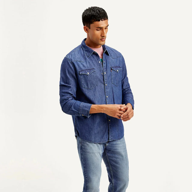 Solid Regular Fit Casual Shirt - Aadima Nepal -online shopping Nepal - Fashion -Buy Clothing Online in Nepal