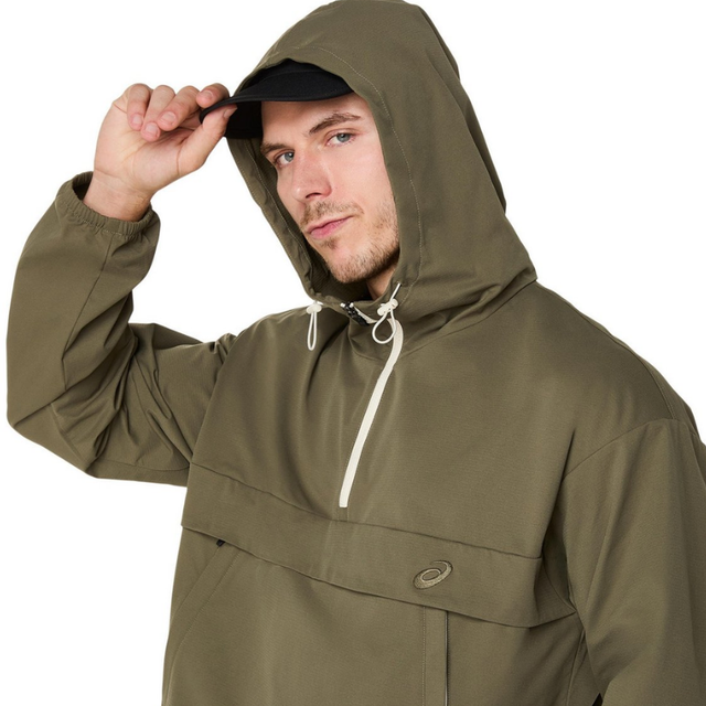 Buy ASICS DOUBLE WEAVE RELAXED PULL OVER JACKET Online in Nepal - Online Shopping Nepal - Online Clothing Shop Nepal