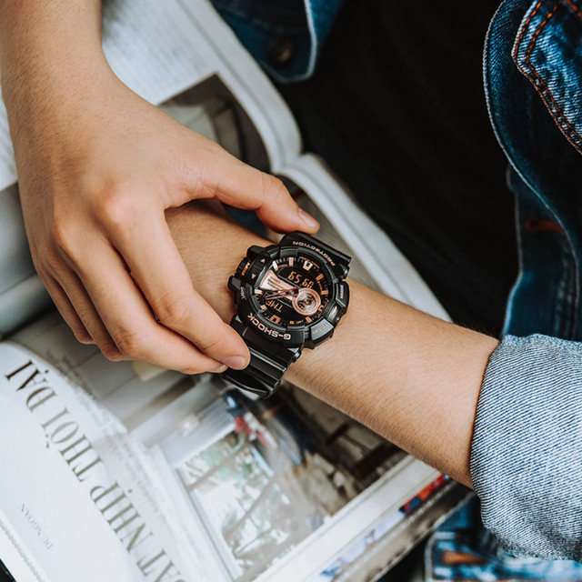 Buy CASIO G-SHOCK GA-400GB-1A4 ANA-DIGI WATCH Online in Nepal - Online Shopping Nepal - Online Clothing Shop Nepal