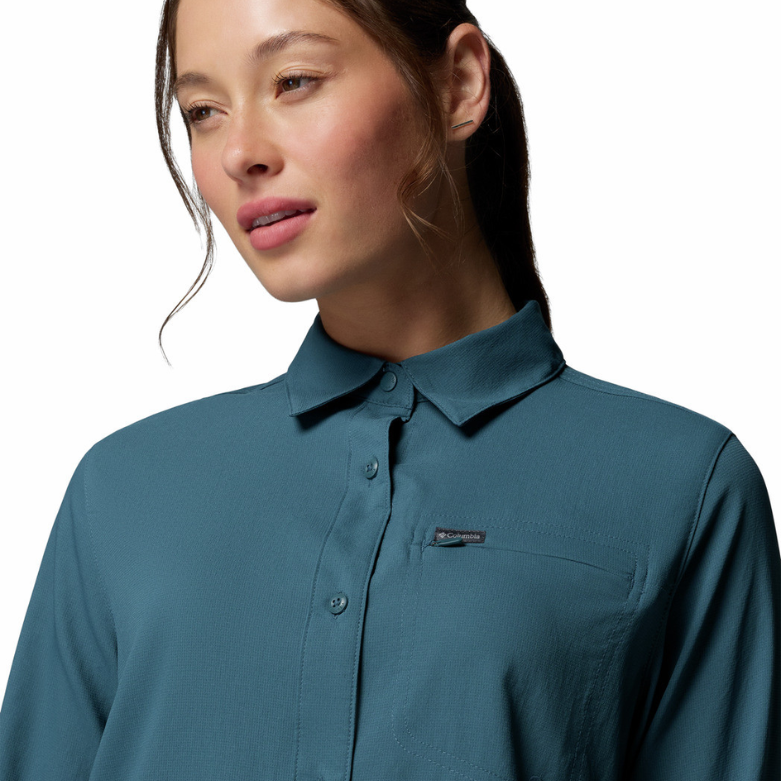 Buy Columbia W Silver Ridge™ Utility II LS Shirt Online in Nepal - Online Shopping Nepal - Online Clothing Shop Nepal