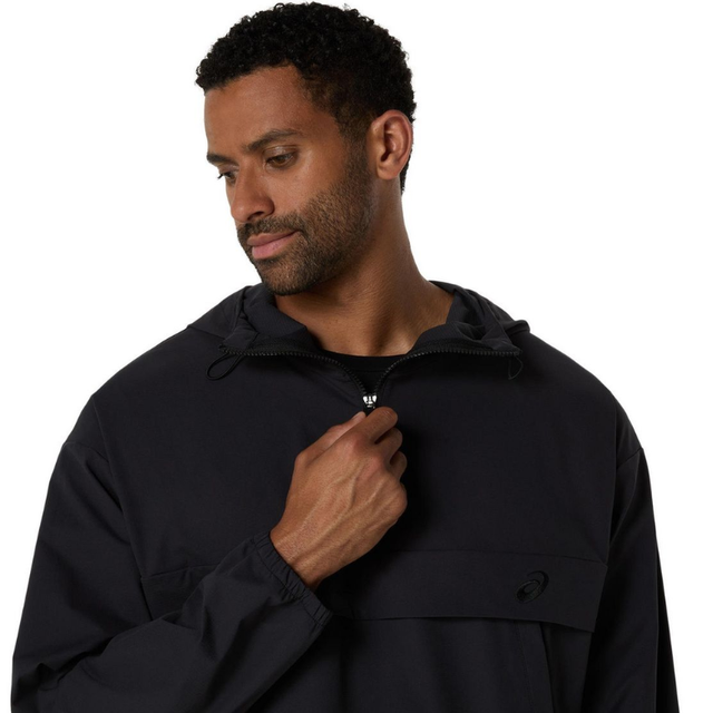 Buy ASICS DOUBLE WEAVE RELAXED PULLOVER JACKET Online in Nepal - Online Shopping Nepal - Online Clothing Shop Nepal