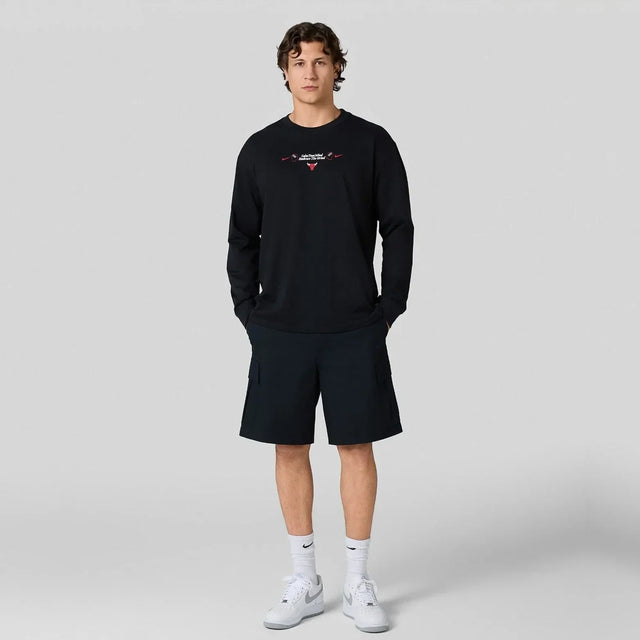 Chicago Bulls Courtside Men's Nike NBA Max90 Long-Sleeve T-Shirt - Aadima Nepal -online shopping Nepal - Fashion -Buy Clothing Online in Nepal
