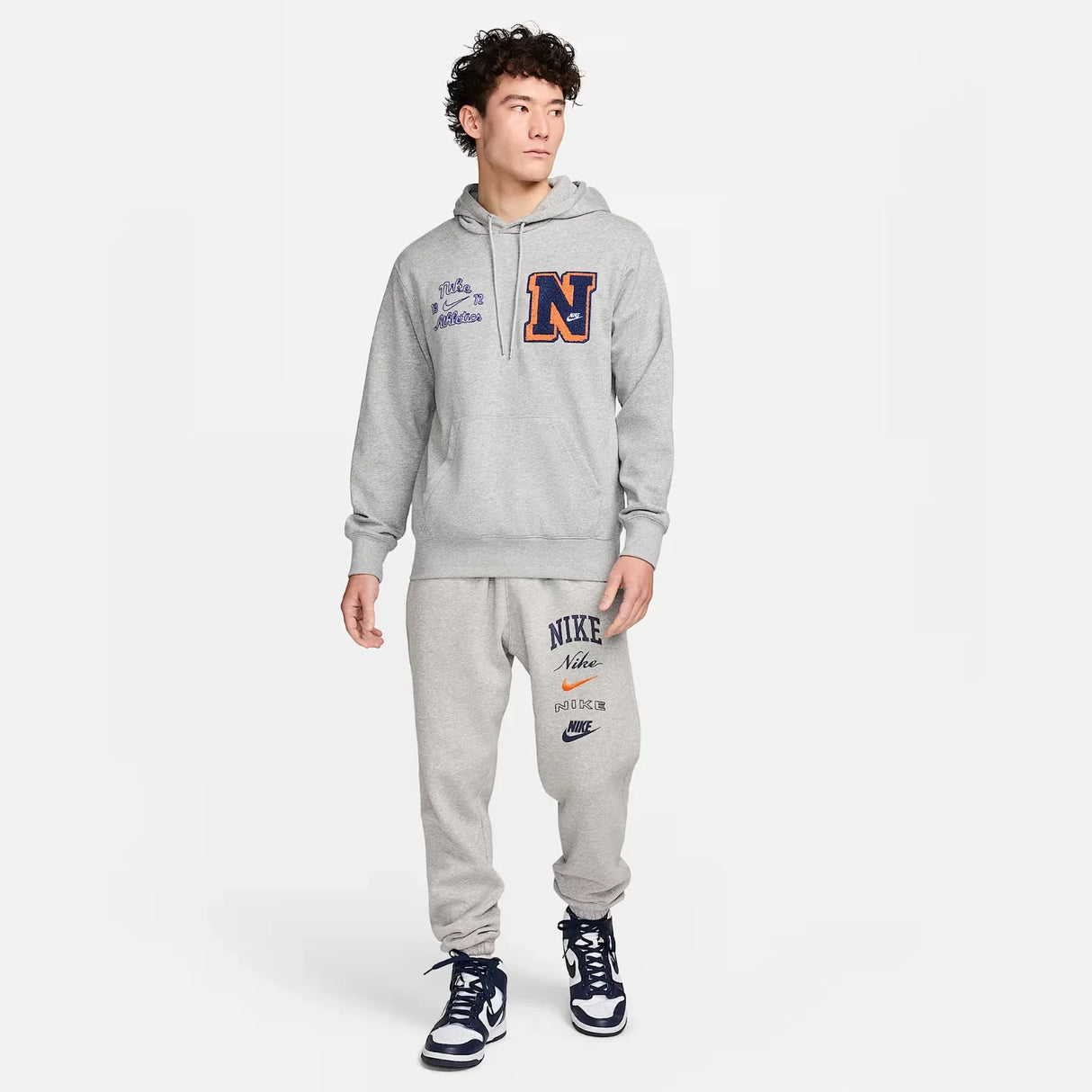 Nike Club Fleece French Terry Pullover Hoodie - Aadima Nepal -online shopping Nepal - Fashion -Buy Clothing Online in Nepal
