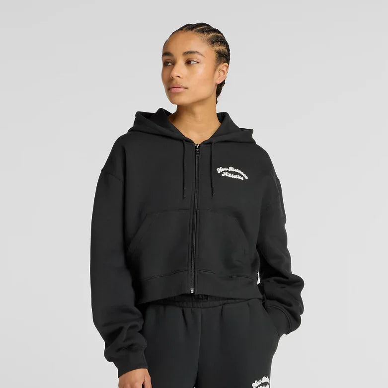 NEW BALANCE Fleece Full Zip Hooded Jacket - Aadima Nepal -online shopping Nepal - Fashion -Buy Clothing Online in Nepal