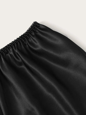 Satin Cami Top With Shorts Pajama Set - Aadima Nepal -online shopping Nepal - Fashion -Buy Clothing Online  in Nepal