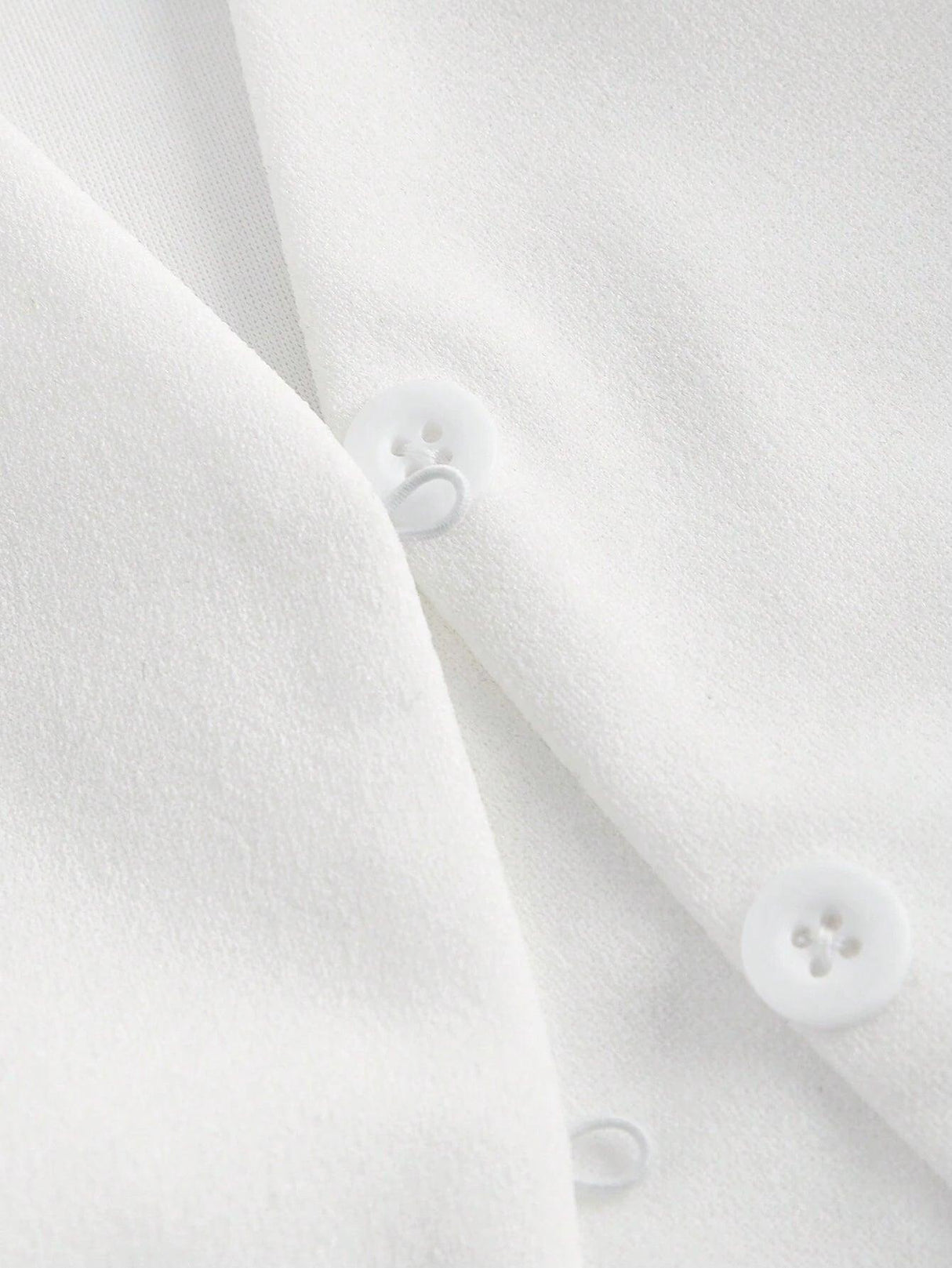 Buttoned Strap Side Tie At Waist Summer Tank Top - Feature Description Details Lace Up, Asymmetrical, Button Neckline V Neck Style Casual Type Tank Hem Shape Asymmetrical Color White Pattern Type Plain Length Regular Fit Type Regular Fit Fabric Medium Str