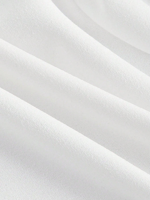 Buttoned Strap Side Tie At Waist Summer Tank Top - Feature Description Details Lace Up, Asymmetrical, Button Neckline V Neck Style Casual Type Tank Hem Shape Asymmetrical Color White Pattern Type Plain Length Regular Fit Type Regular Fit Fabric Medium Str