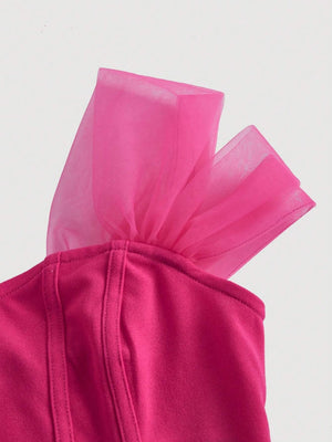 Online shopping Nepal - Buy SHEIN MOD Open Shoulder Asymmetrical Top Online in Nepal