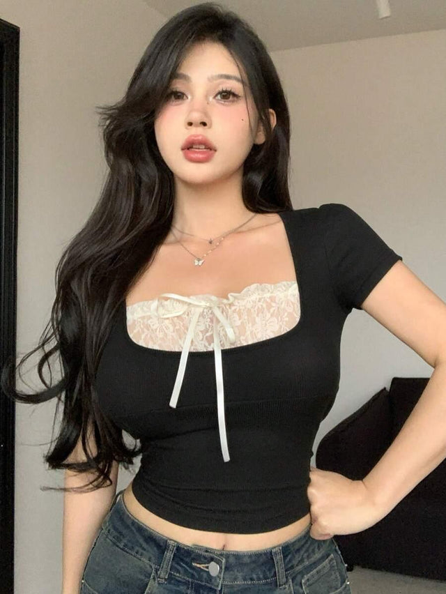 Colorblock Short Sleeve T-Shirt - Aadima Nepal -online shopping Nepal - Fashion -Buy Clothing Online  in Nepal