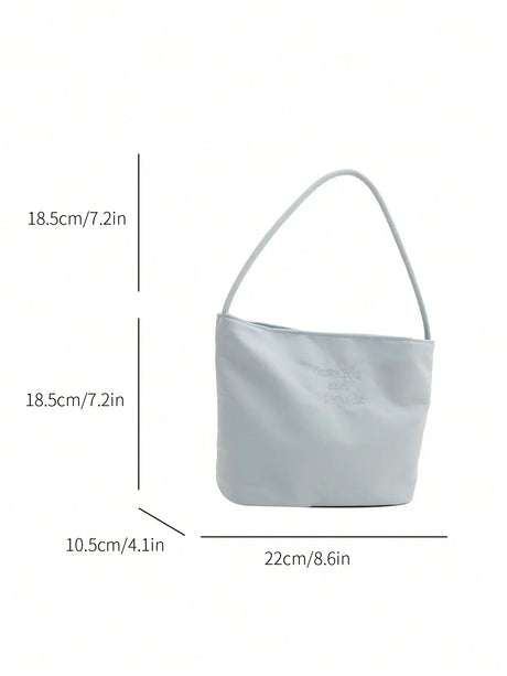 Nylon Letter Print Crossbody Bag - Aadima Nepal -online shopping Nepal - Fashion -Buy Clothing Online  in Nepal