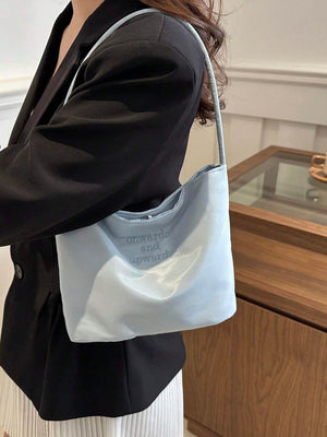 Nylon Letter Print Crossbody Bag - Aadima Nepal -online shopping Nepal - Fashion -Buy Clothing Online  in Nepal