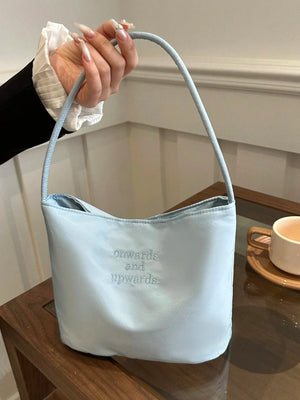 Nylon Letter Print Crossbody Bag - Aadima Nepal -online shopping Nepal - Fashion -Buy Clothing Online  in Nepal