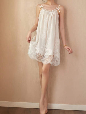 Set of Sexy lace suspender Pajama Dress - Aadima Nepal -online shopping Nepal - Fashion -Buy Clothing Online  in Nepal