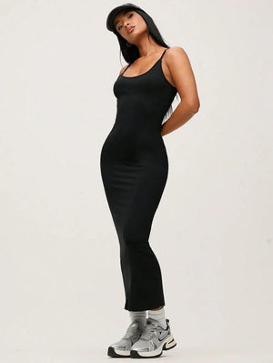 SHEIN BASICS Cami Bodycon Summer Dress - Aadima Nepal -online shopping Nepal - Fashion -Buy Clothing Online  in Nepal