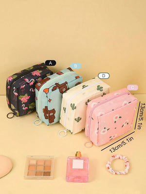 Travel size Sanitary Napkin Storage bag - Aadima Nepal -online shopping Nepal - Fashion -Buy Clothing Online  in Nepal