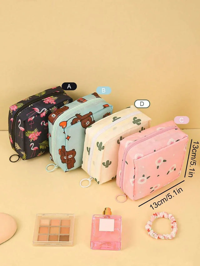 Travel size Sanitary Napkin Storage bag - Aadima Nepal -online shopping Nepal - Fashion -Buy Clothing Online  in Nepal