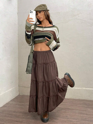 Online Shopping Nepal - Buy Shein Drop Shoulder Crop Sweater Online in Nepal