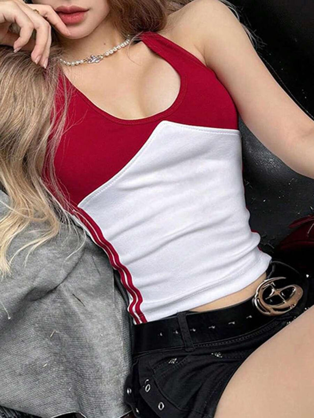 INAWLY Slim-Fit Halter Neck Camisole - Aadima Nepal -online shopping Nepal - Fashion -Buy Clothing Online  in Nepal