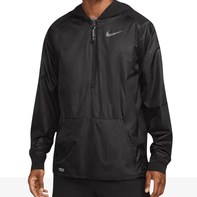 Buy NIKE PRO 1/2 ZIP RUNNING HOODED JACKET Online in Nepal - Online Shopping Nepal - Online Clothing Shop Nepal