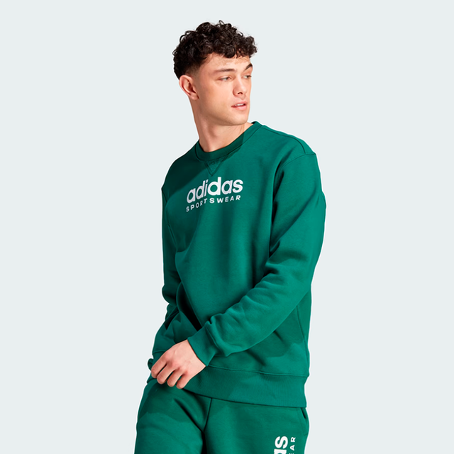 Adidas All Season Fleece Graphic Sweatshirt