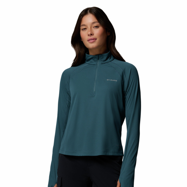 Buy Columbia W Stealth Spring™ LS Half Zip Tee Online in Nepal - Online Shopping Nepal - Online Clothing Shop Nepal