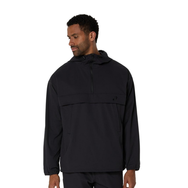 Buy ASICS DOUBLE WEAVE RELAXED PULLOVER JACKET Online in Nepal - Online Shopping Nepal - Online Clothing Shop Nepal