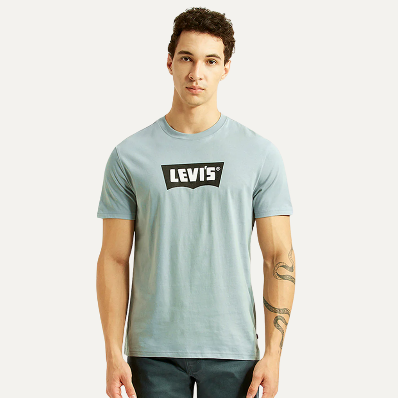 Buy Men's Brand Logo Slim Fit T-shirt Online in Nepal - Online Shopping Nepal - Online Clothing Shop Nepal