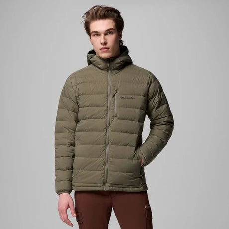 Columbia Drift PeakTM Stretch Down Hooded Jacket - Aadima Nepal -online shopping Nepal - Fashion -Buy Clothing Online  in Nepal