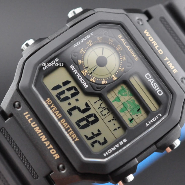 Buy CASIO DIGITAL WATCH AE-1200WH-1BV Online in Nepal - Online Shopping Nepal - Online Clothing Shop Nepal