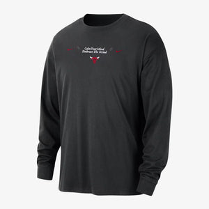 Chicago Bulls Courtside Men's Nike NBA Max90 Long-Sleeve T-Shirt - Aadima Nepal -online shopping Nepal - Fashion -Buy Clothing Online  in Nepal